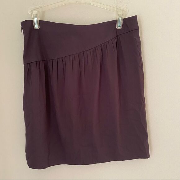 Banana Republic Women’s Draped Front Zipper Closing Mini Skirt size 4 - Picture 3 of 3